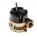 Gems Sensors RFO Series Flow Sensor 15L/min to 75L/min, Female Connection, Brass Body, 13.8 bar Pressure, 100°C 156262BSPP