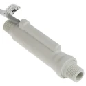 Gems Sensors FS-3 Series Piston Flow Sensor for Liquid 0.2L/min Max 1/4 BSP Male Connection 10bar Pressure 100°C Max 166701