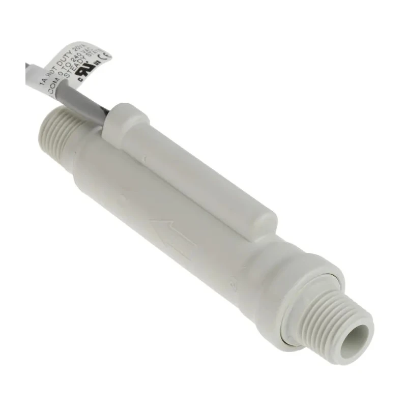 Gems Sensors FS-3 Series Piston Flow Sensor for Liquid 0.2L/min Max 1/4 BSP Male Connection 10bar Pressure 100°C Max 166701