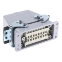 EPIC Heavy Duty Power Connector Kit 16 Way, 16A, H-BE Series, Inserts x 2, Base, Gland 10072000+10194000+10195000+190
