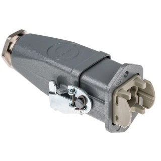 EPIC Heavy Duty Power Connector 3 Way 10A M20 Thread Series H-A Kit with Gland, Inserts x 2 10420000+10421000+10422500+194