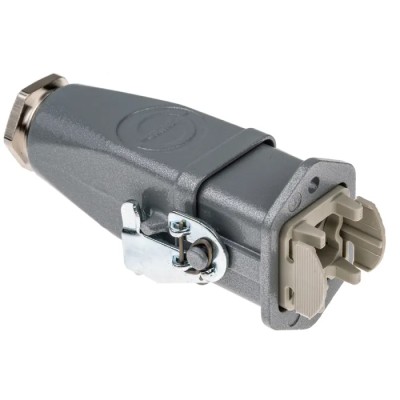 EPIC Heavy Duty Power Connector 3 Way 10A M20 Thread Series H-A Kit with Gland, Inserts x 2 10420000+10421000+10422500+194