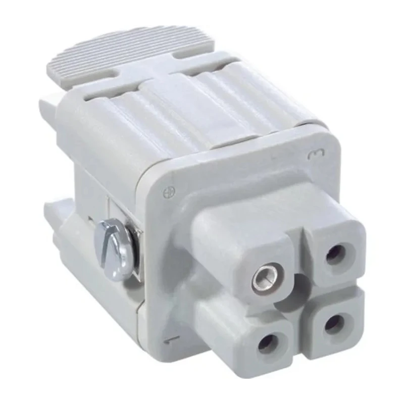 EPIC Heavy Duty Power Connector 3 Way 10A M20 Thread Series H-A Kit with Gland, Inserts x 2 10420000+10421000+10422500+194