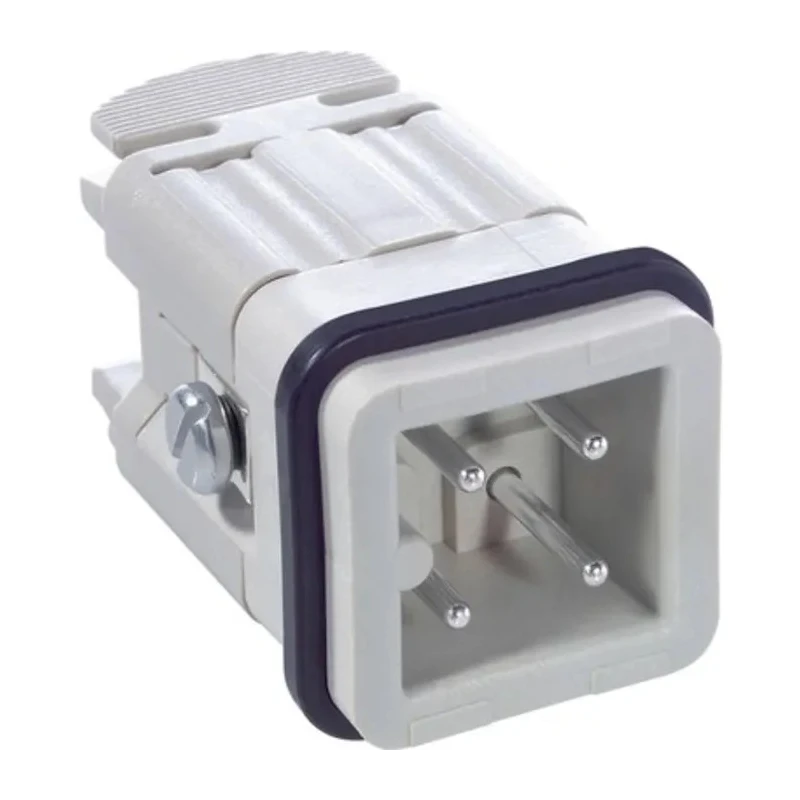 EPIC Heavy Duty Power Connector 3 Way 10A M20 Thread Series H-A Kit with Gland, Inserts x 2 10420000+10421000+10422500+194