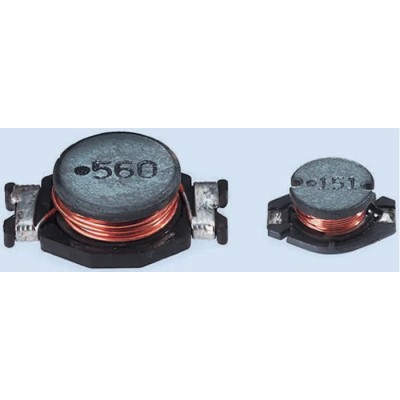 Wurth Elektronik WE-PD4 Unshielded Wirewound Surface Mount Inductor Ferrite Core 100 μH ±10 % 2 A 7445720