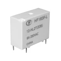 Hongfa Europe GMBH PCB Power Relay, 12V DC Coil, 10A Switching Current, SPST Contact, HF163F-L/12-HL2T