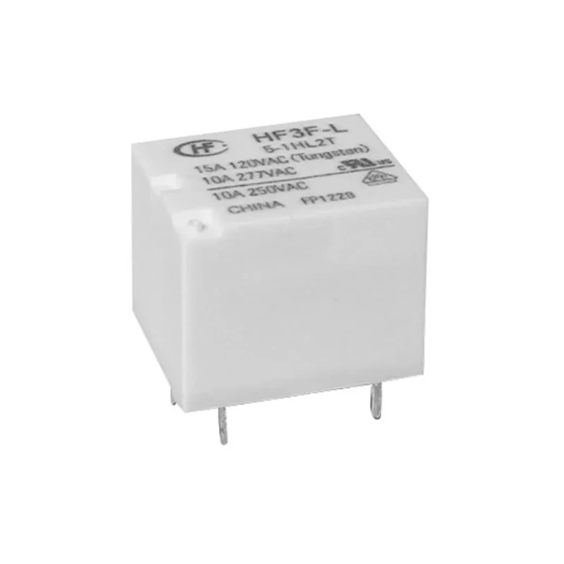Hongfa Europe GMBH Power Relay 12V DC Coil Voltage 10A Switching Current SPDT PCB Pin HF3F-L/12-1ZL2T(610)