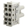 HARTING Heavy Duty Power Connector Module 16A HAN Modular Series Female 5 Contacts 09140052716