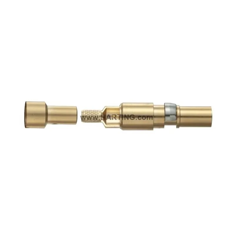 HARTING Heavy Duty Power Connector Coaxial Contact 1.5A Female Straight Cable Mount Han Coaxial Series 09140006221
