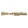 HARTING Heavy Duty Power Connector Coaxial Contact 1.5A Female Straight Cable Mount Han Coaxial Series 09140006221