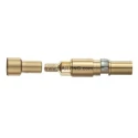 HARTING Heavy Duty Power Connector Coaxial Contact 1.5A Female Straight Cable Mount Han Coaxial Series 09140006221