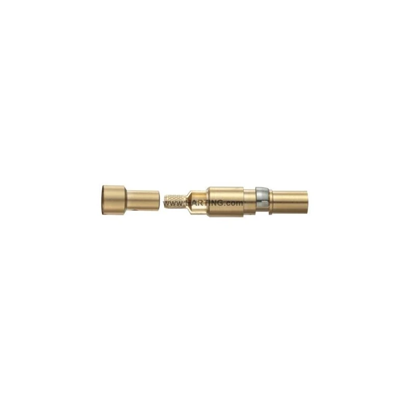 HARTING Heavy Duty Power Connector Coaxial Contact 1.5A Female Straight Cable Mount Han Coaxial Series 09140006221