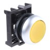 Eaton RMQ Titan M22 Series Yellow Momentary Push Button Head 22 mm Cutout IP69K 78635804 M22-DL-Y+M22-A