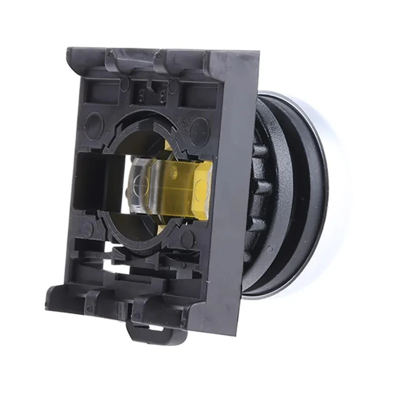 Eaton RMQ Titan M22 Series Yellow Momentary Push Button Head 22 mm Cutout IP69K 78635804 M22-DL-Y+M22-A