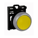 Eaton RMQ Titan M22 Series Yellow Momentary Push Button Head 22 mm Cutout IP69K 78635804 M22-DL-Y+M22-A
