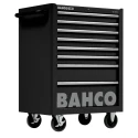 Bahco 8 Drawer Wheeled Tool Trolley Solid Steel with 600kg Load Capacity 763x677x956mm 1475K8BLACK