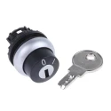 Eaton RMQ-Titan 2-position Latching Key Switch Head 22 mm Cutout 78635856 M22-WRS+M22-A
