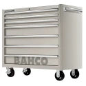 Bahco 7 Drawer Wheeled Roller Cabinet Stainless Steel, 986x501x1100mm, 900kg Load Capacity 1475KXL7SS