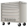 Bahco 7 Drawer Wheeled Roller Cabinet Stainless Steel, 986x501x1100mm, 900kg Load Capacity 1475KXL7SS