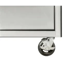 Bahco 7 Drawer Wheeled Roller Cabinet Stainless Steel, 986x501x1100mm, 900kg Load Capacity 1475KXL7SS