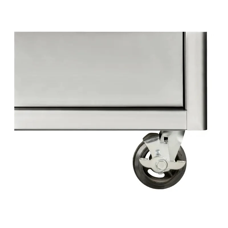 Bahco 7 Drawer Wheeled Roller Cabinet Stainless Steel, 986x501x1100mm, 900kg Load Capacity 1475KXL7SS