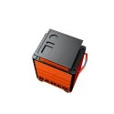 Bahco 7 Drawer Wheeled Roller Cabinet Solid Steel Load Capacity 1000kg Orange 1477K7