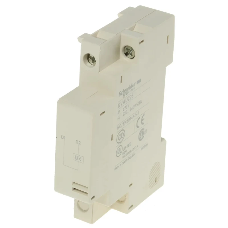 Schneider Electric Undervoltage Release Accessory for GV3 GVAU Series, GV2 GVAU Series TeSyS GV GVAU225