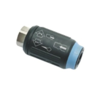 Legris Pneumatic Quick Connect Coupling Nickel Plated Brass Nitrile Reinforced Polymer Stainless Steel Zamak 1/2 9414E07 21
