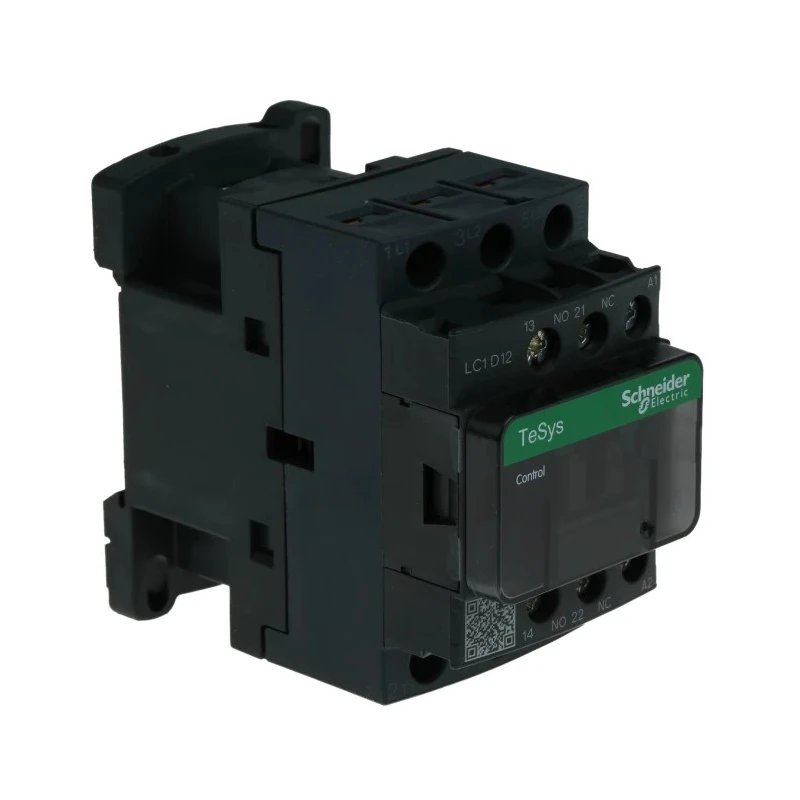 Schneider Electric TeSyS D Contactor 110V AC Coil, 3-Pole, 12 A, 5.5 kW, 3 NO, 690V AC LC1D12F7