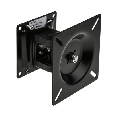 RS PRO Wall-Mounted LCD Monitor Arm, Cold Steel Construction, Support up to 15kg, Screen Size 14"-24", Tilt 160° 176-3380
