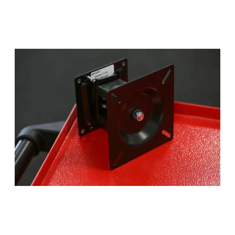 RS PRO Wall-Mounted LCD Monitor Arm, Cold Steel Construction, Support up to 15kg, Screen Size 14"-24", Tilt 160° 176-3380
