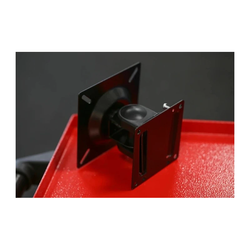 RS PRO Wall-Mounted LCD Monitor Arm, Cold Steel Construction, Support up to 15kg, Screen Size 14"-24", Tilt 160° 176-3380