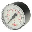 WIKA Plastic Case 50 mm Dial Size 1/4 in G BSPT Copper Alloy Pressure Connection Pressure Gauge 6 bar 7203522