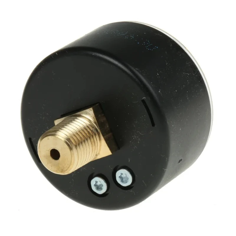 WIKA Plastic Case 50 mm Dial Size 1/4 in G BSPT Copper Alloy Pressure Connection Pressure Gauge 6 bar 7203522