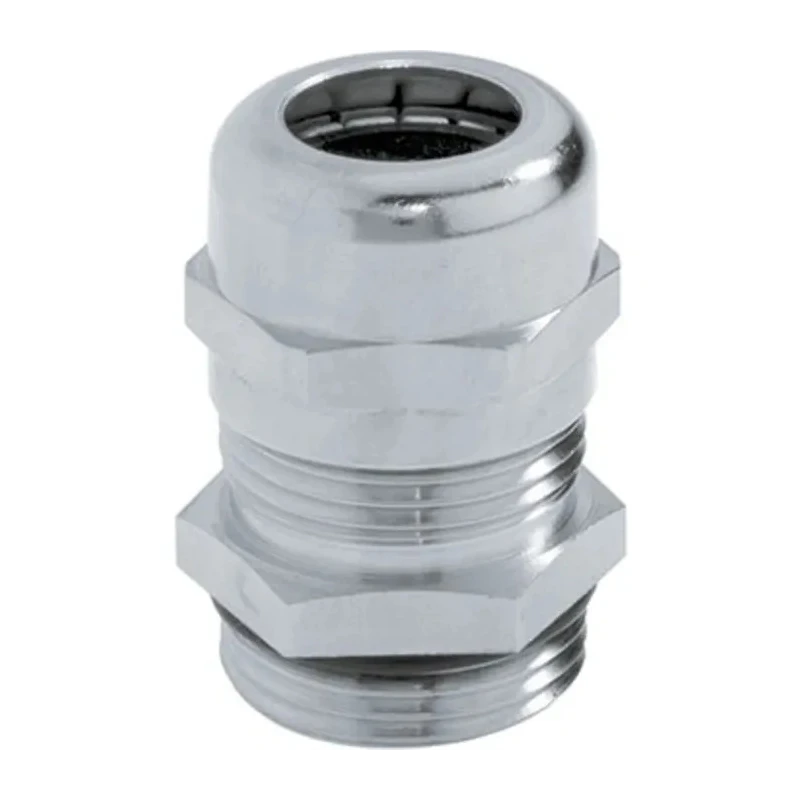 Lapp SKINTOP Series Cable Gland M40 Thread Size, 19-28mm Cable Diameter, Nickel-Plated Brass 52103050+53112050