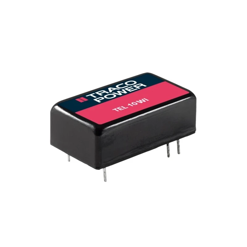 TRACOPOWER DC/DC Converter Dual Output ±15V DC 10W 9V to 36V Input 333mA PCB Mount TEL 10-2423WI