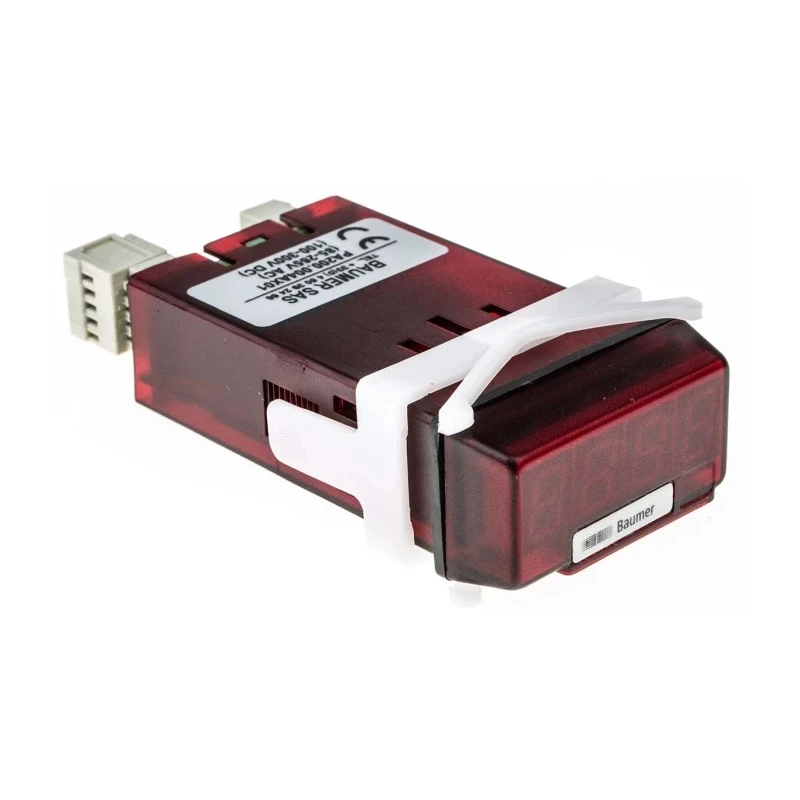Baumer Digital Panel Multifunction Meter for Voltage and Current 22.5 mm x 45 mm PA200