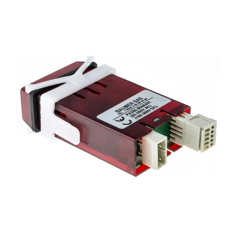 Baumer Digital Panel Multifunction Meter for Voltage and Current 22.5 mm x 45 mm PA200