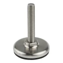 Nu-Tech Engineering Stainless Steel Adjustable Foot M8 Thread Size 40 mm Thread Length, 450 kg Static Load Capacity A300/001