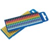 HellermannTyton WIC3 Snap-On Pre-Printed Cable Marker for 4.3-5.3 mm Cable Diameter, Black Polyamide 561-05040 WIC3-PA66-BK