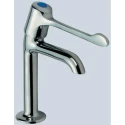 Pegler Yorkshire Chrome Brass Quarter Turn Lever Handle High Neck Hot Sink Tap BSP 333021