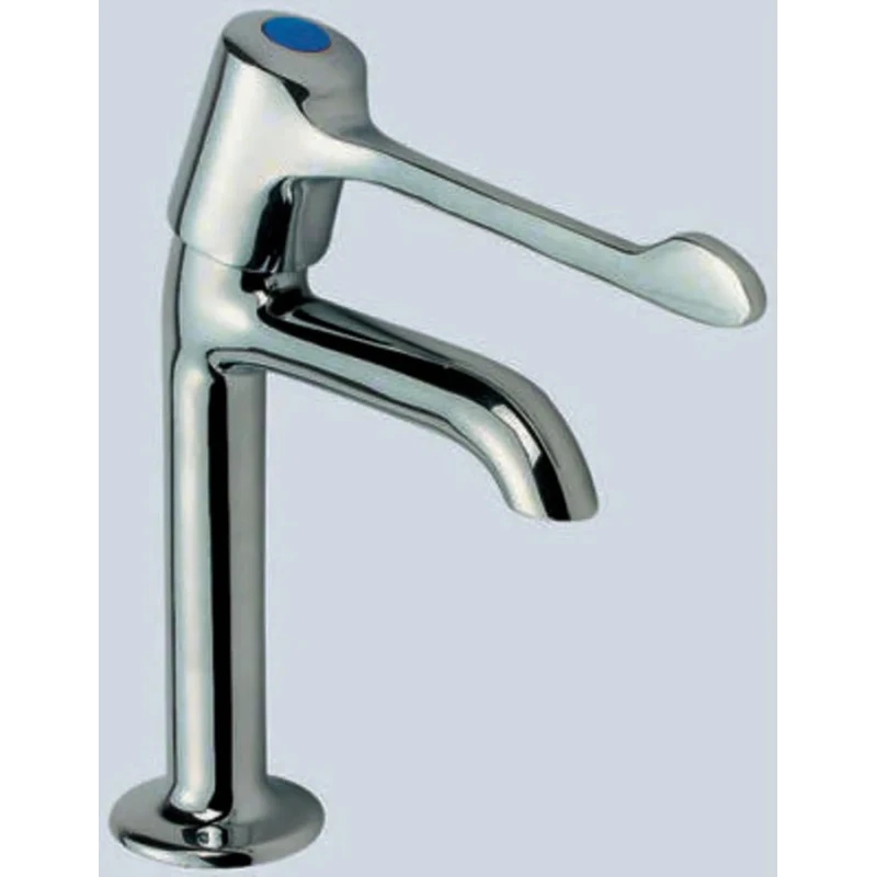 Pegler Yorkshire Chrome Brass Quarter Turn Lever Handle High Neck Hot Sink Tap BSP 333021