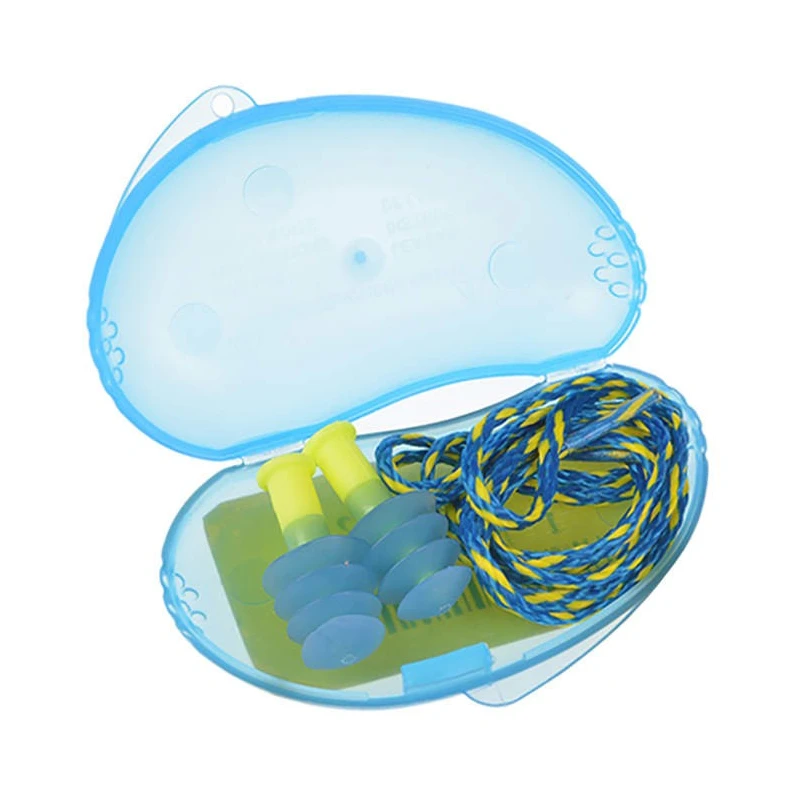Honeywell Safety Yellow Blue Reusable Corded Ear Plugs 28dB SNR 1011282