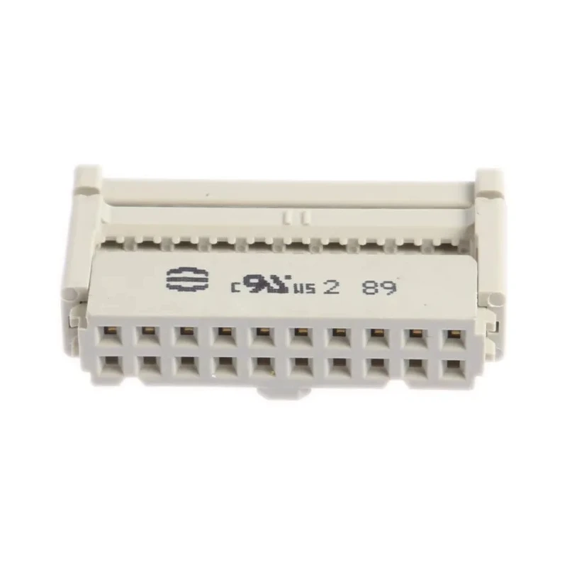 HARTING 20-Way IDC Connector Female for Cable, 2 Row, 2.5A, 320V AC, Gold Plating, SEK 18 Series 09185206813