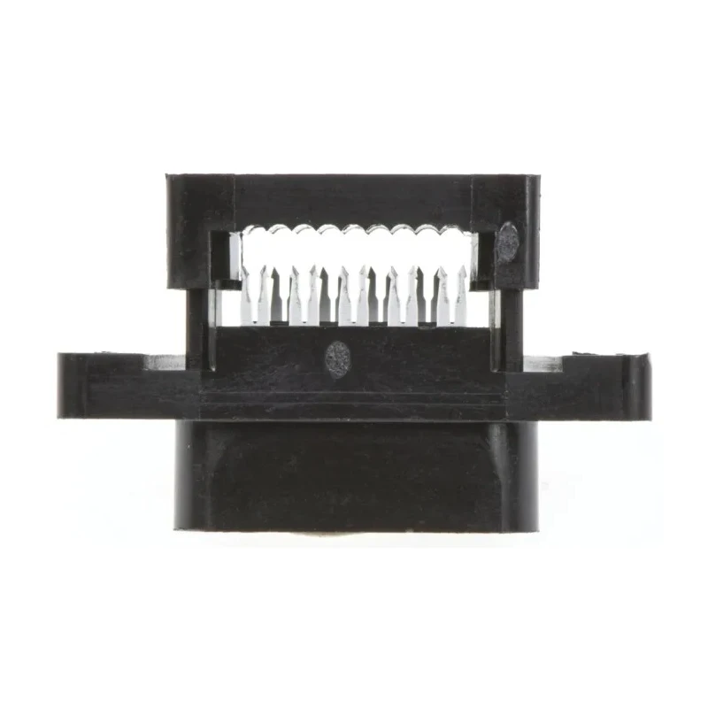TE Connectivity Amplimite HDF-20 9 Way Right Angle 2.77 mm Pitch Cable D-Sub Connector with 4-40 Screw Male 1658615-4