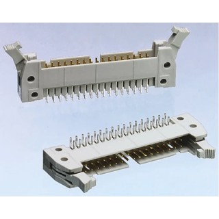 HARTING SEK 18 Series PCB Header 34 Contacts 2.54 mm Pitch 2 Row Shrouded Through Hole 09185346904