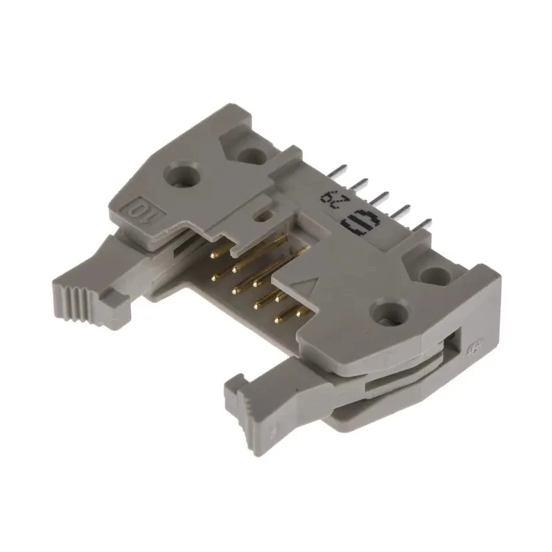 HARTING SEK 18 Series Straight Through Hole PCB Header, 10 Contacts, 2.54 mm Pitch, 2 Row, Shrouded 09185106904