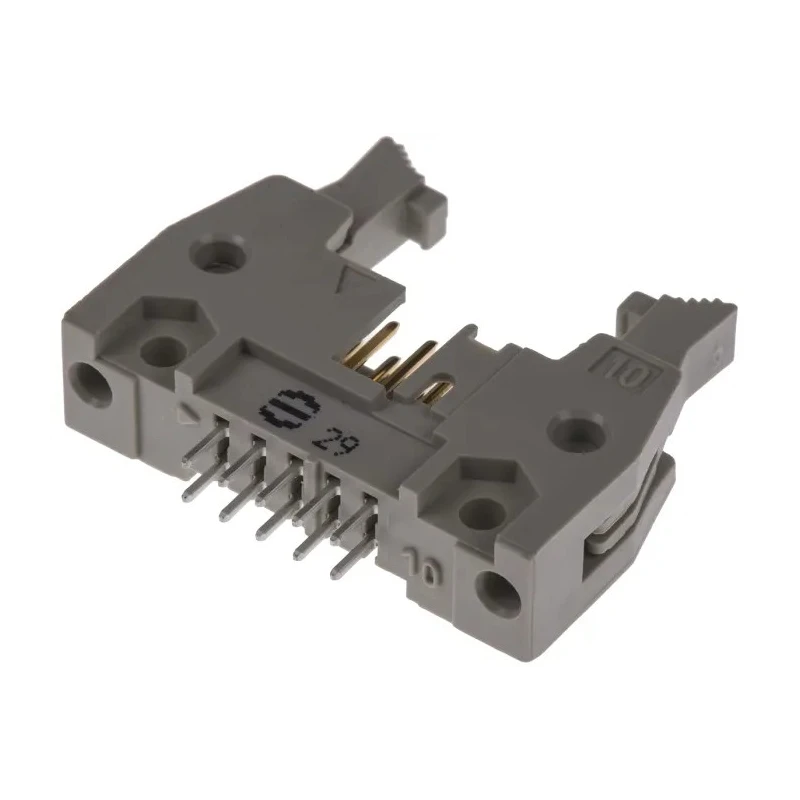 HARTING SEK 18 Series Straight Through Hole PCB Header, 10 Contacts, 2.54 mm Pitch, 2 Row, Shrouded 09185106904