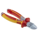 NWS VDE/1000V Approved Side ESD Safe Side Cutter with Bi-Metal Handle, 160mm Length N134-49-VDE-160-SB