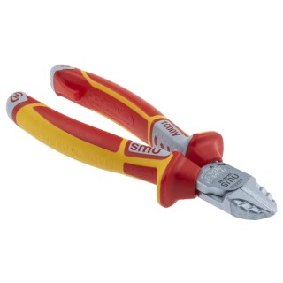 NWS VDE/1000V Approved Side ESD Safe Side Cutter with Bi-Metal Handle, 160mm Length N134-49-VDE-160-SB